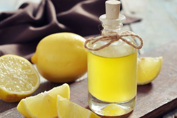 óleo de limão para rejuvenescimento da pele