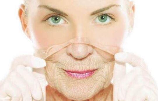 Rejuvenescimento da pele facial com remédios populares